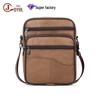 Мужская сумка кроссбоди через плечо из натуральной кожи - деловой кэжуал в корейском стиле