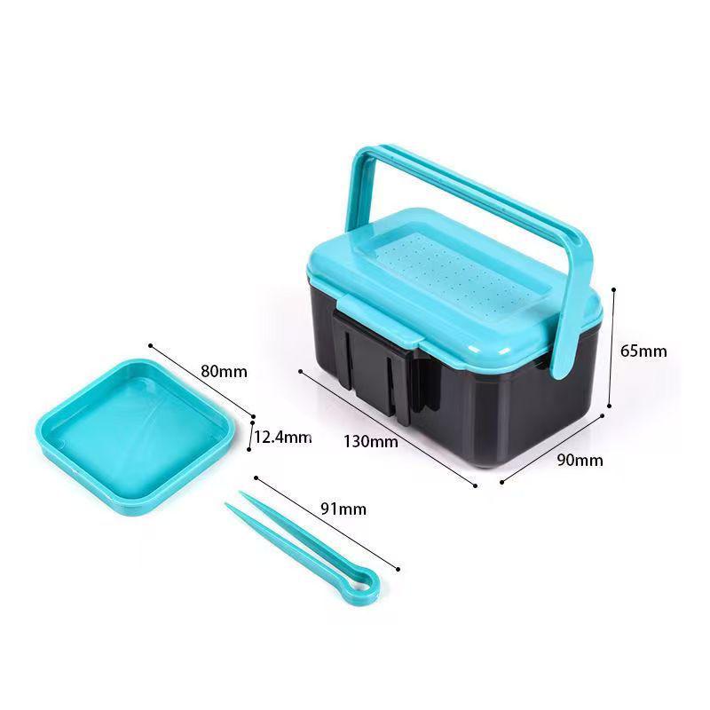 Многоцелевой ящик для живой наживки для дождевых и песчаных червей - Аксессуар для рыболовных снастей