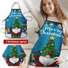 Christmas Aprons For Adults Thickened Apron Holiday Xmas Kitchen Apron Apron For Family Party Holiday
