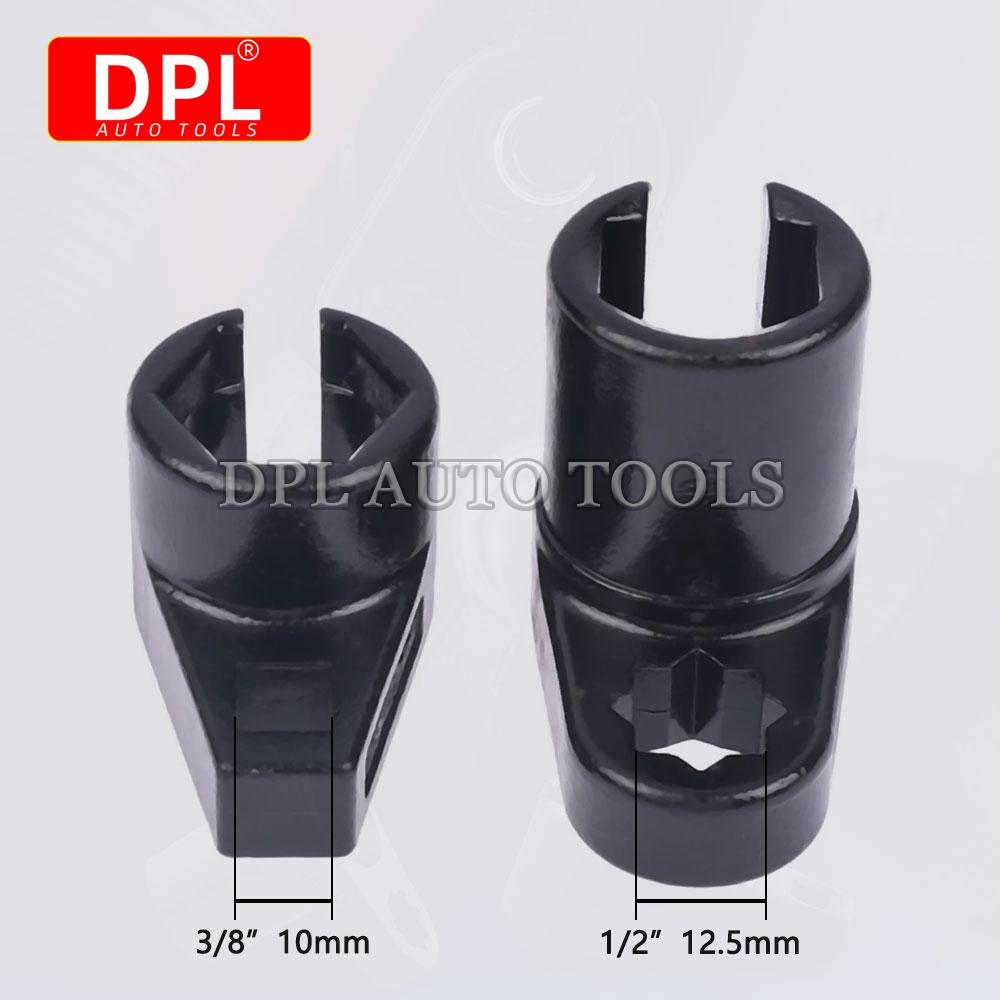 3/8' 22MM Lambda Offset Oxygen Sensor Socket Wrench O2 Tool Kit Set Adapter Engine Wrench