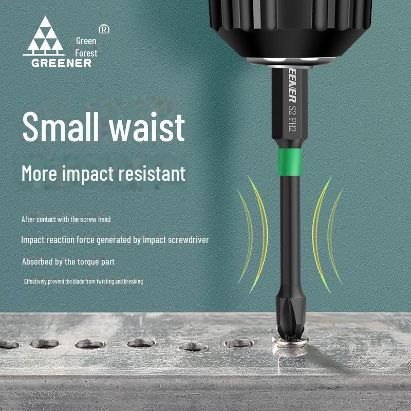 Высокопрочный магнитный набор ручной дрели крестового типа Green Forest с битами для отвертки немецкого производства