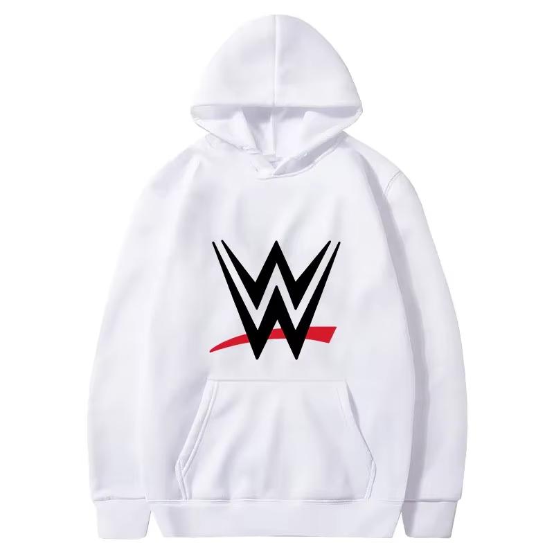 Горячая продажа логотипа: Новая толстовка с капюшоном WWE с свободной печатью из Соединенных Штатов