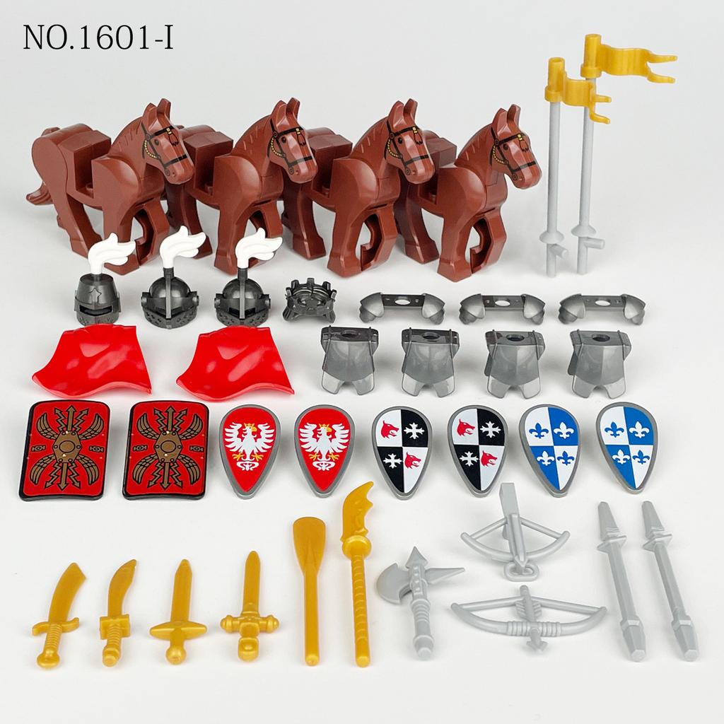Medieval Knight Kit Accessories Parts Children's Building Block Toy