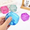 1PCS Ice Cube Stress Relief Squeeze Toys High Density Gel Ice Cube Square Square Vent Toy Slow Rebound Kneading Toy