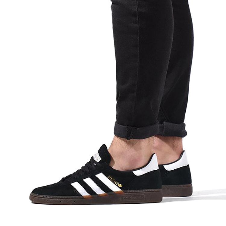 Adidas Кроссовки унисекс для гандбола Spezial Black Gum Core-Black Cloud-White DB3021