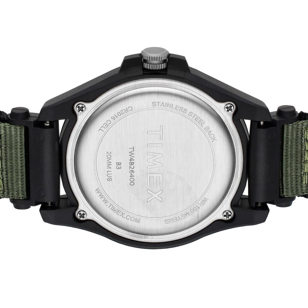 TIMEX Expedition Quartz 100м Водонепроницаемые Пластиковые Черный Циферблат TW4B26400 Мужские Часы