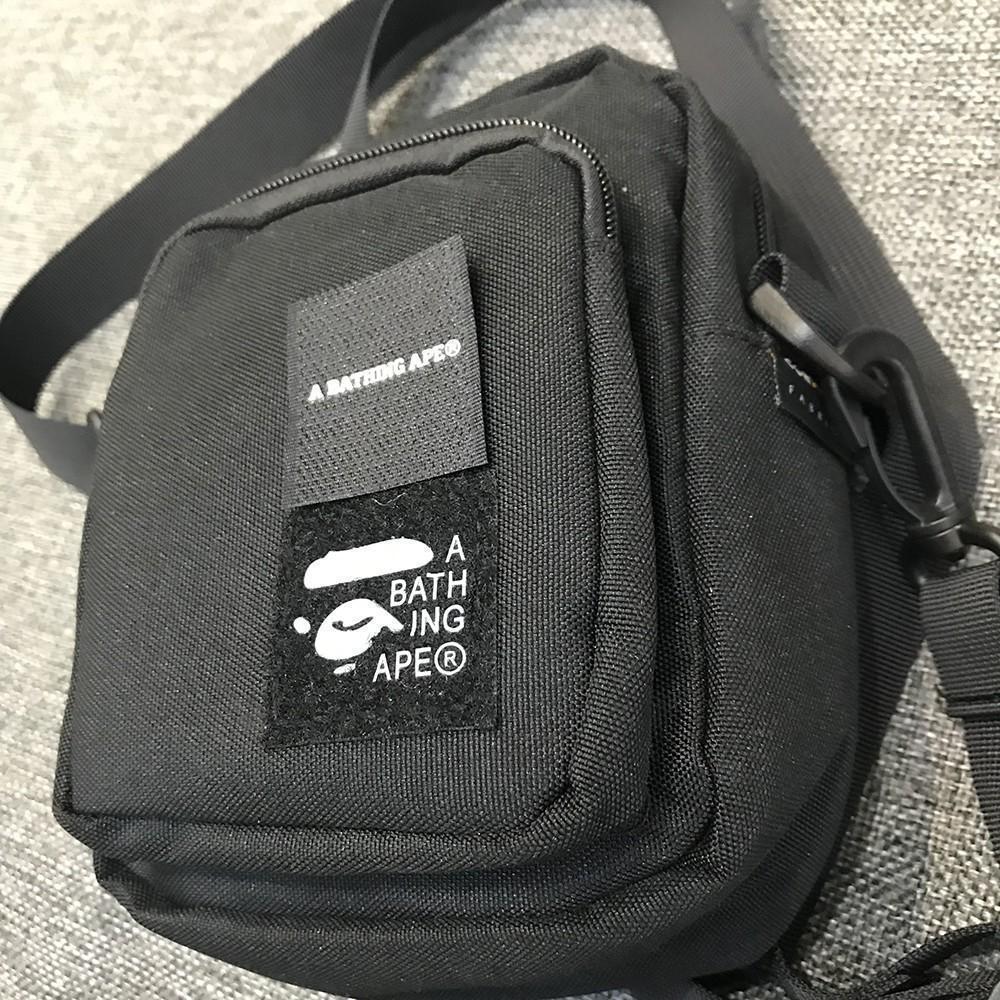 Японская камуфляжная сумка кроссбоди с цифровым принтом - стиль хип-хоп