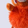 Игрушка для жевания домашних животных Мультяшная форма животного Интерактивная перетягивание каната Игрушка для питомца с выдвижной хлопковой веревкой Встроенный звук Устойчивая к укусам Пищащая игрушка для собак