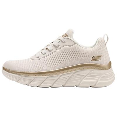 Bobs B Flex Удобные Прочные Дышащие Поддерживающие Упругие Низкие Повседневные Кроссовки Женские Платиновый 117385-WTGD