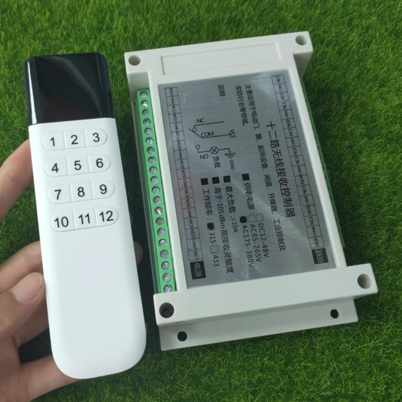 Удобное интеллектуальное устройство дистанционного управления Легкое управление устройством Операция 12В 24В 220В 12 каналов Подходит для лампы