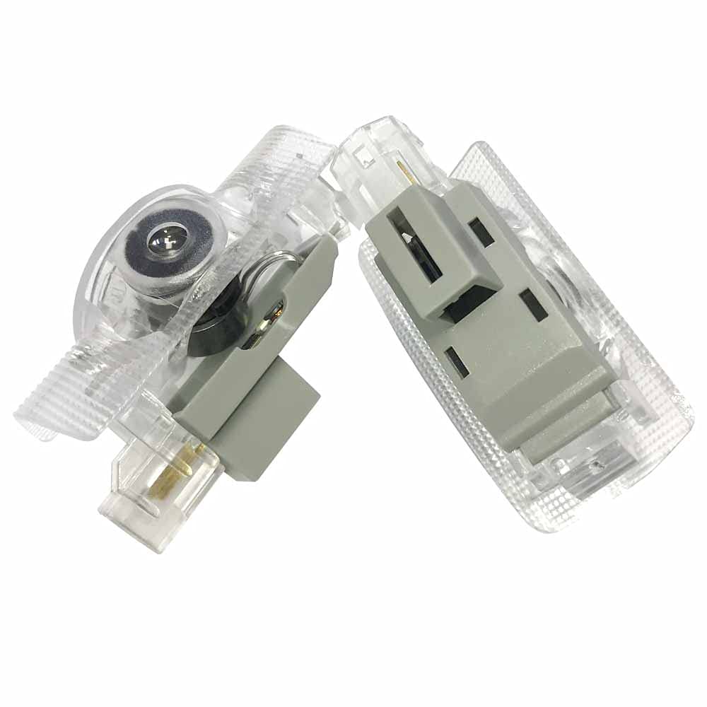 Ltsplay Серии 20 и 30 Alphard Подсветка двери салона Приветственная светодиодная подсветка с логотипом Регулируемый кварцевый комплект из 2 ламп 01, Устойчивые к выцветанию фонари,