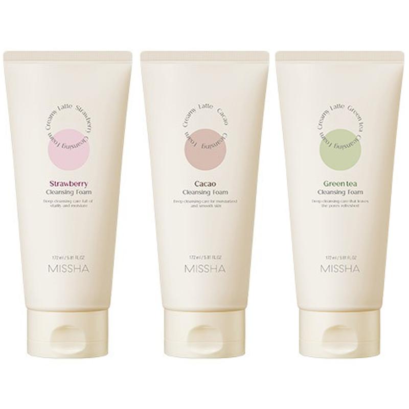 MISSHA Очищающая пенка Creamy Latte 170 мл, 3 вида (13 вариантов)
