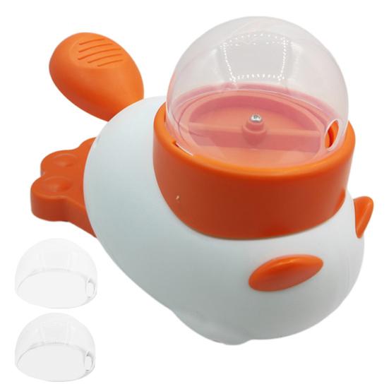 2-in-1 Interactive Dog Treat Dispensing Toy Duck/Cat Shaped Food Puzzle Slow Feeder Toy for Small Medium Dogs Promotes IQ Training