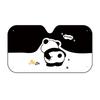 Cute Panda Cartoon Car Front Windshield Sun Shade Sunscreen Heat Insulation Vehicle Sun Visor