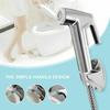 Chrome Bidet Shattaf Douche Spray Tap Hygienic Toilet Muslim Shower Head Hose
