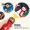 Educational Early Learning Toy Kids Christmas Projector Flashlight with 24/32 Patterns, LED Cartoon Projection Torch, Lamp Films, Boys Girls