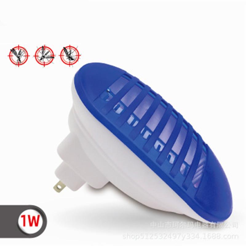 AC 110V~240V 1W светодиодный светильник с электрическим током в форме гнезда от комаров