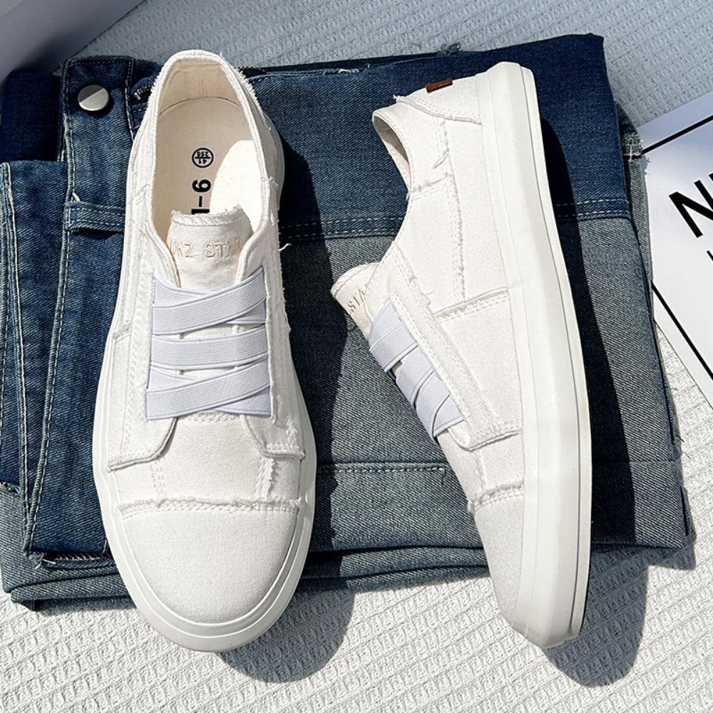 Парусиновые туфли Мужские вулканизированные туфли Летние новые стираные джинсовые туфли с грубым краем Модные мужские спортивные туфли для сноуборда Дизайнерские кроссовки