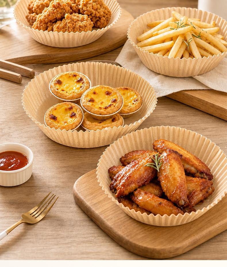 Lepam Air Fryer Paper Liners (50-200 Sheets)