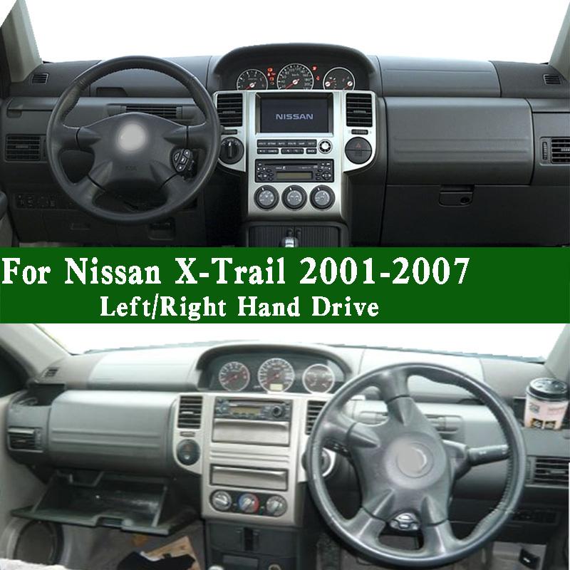 Для Nissan X Trail Xtrail UA-NT30 T30 2001-2007 Коврик на панель приборов Покрытие приборной панели Солнцезащитный коврик для панели приборов Изоляционная накладка Противогрязевая