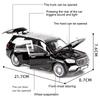 1:Модель автомобиля в масштабе 24 GLS600 GLE350 Игрушка Открывающиеся двери Звук Свет Амортизация Модели внедорожников Коллекция Подарки для ребенка