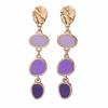 Contrasting Earrings Studs Colorful Women Drop Earrings Fashion Colored Ear Studs  Holiday
