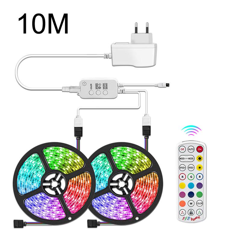 Светодиодная лента IP68 RGB Bluetooth Smart LED Strip Light 5050 12 В 5 м 10 м 15 м Неоновая светодиодная лента Подсветка телевизора Декор Светодиодный ночник