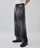 Mimdeowodeulobeu Джинсы с широкими штанинами Aurora Washed_Черный