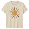Retro Sunshine T-Shirt Bright Graphic Summer Vibes Nature Lover Gift
