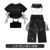 Girls Hip Hop Dance Outfit Kids Jazz Performance Costume Set Street Clothes