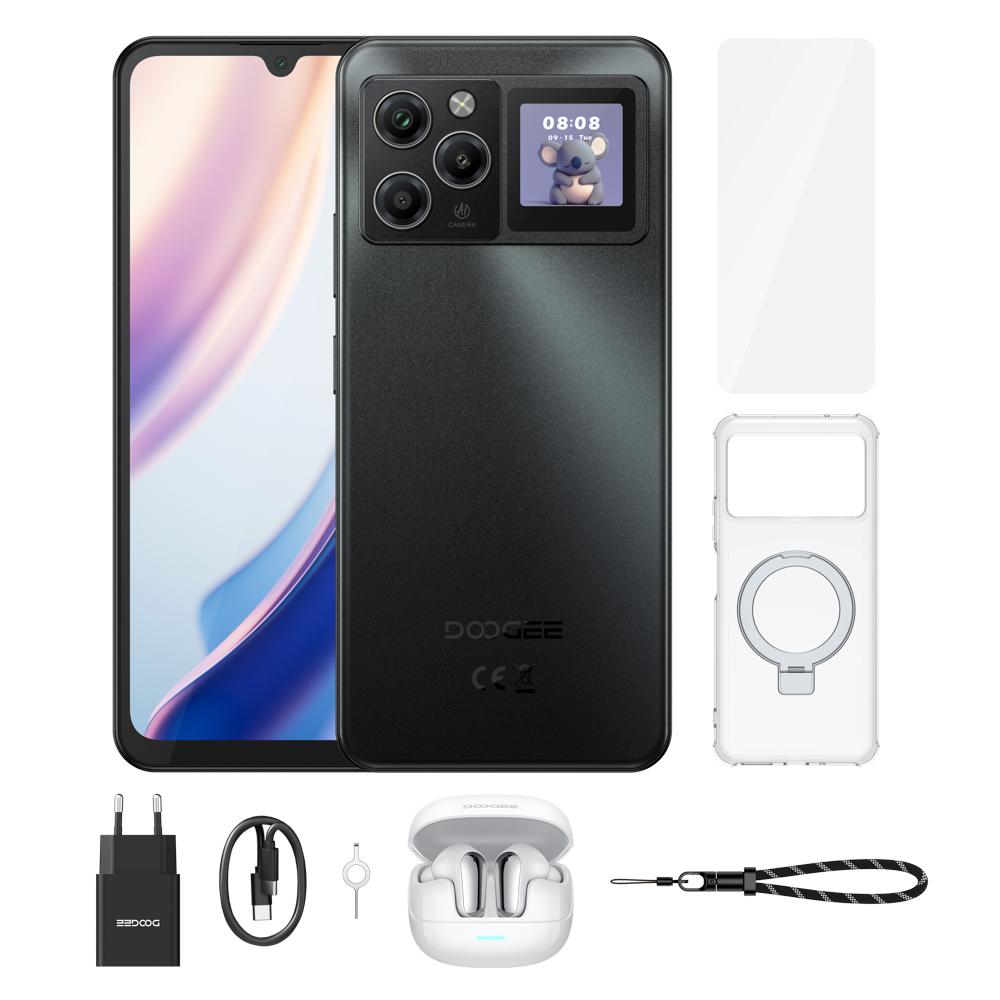 Doogee Смартфон M30 Pro Android 16 64 ГБ+256 ГБ IP68 Задний дисплей 6,88” Дисплей 120 Гц Аккумулятор 8000 мАч Камера 64 Мп Мобильный телефон