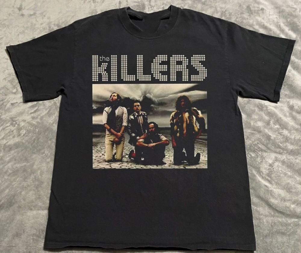 The Killers Рок-группа Музыка Унисекс Футболка Все Размеры от S до 5XL Унисекс Футболка