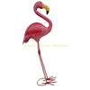 Художественная кованая железная скульптура фламинго ручной работы, садовое искусство для балкона, открытых пространств