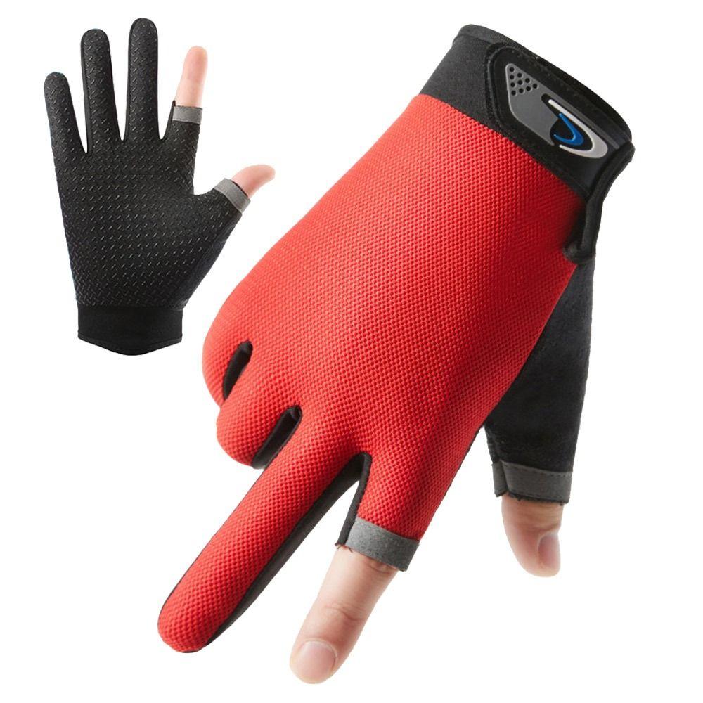 Sports Fitness Touchscreen Half-finger Mitte Cycling Gloves Driving Fishing Mitte Fishing Gloves