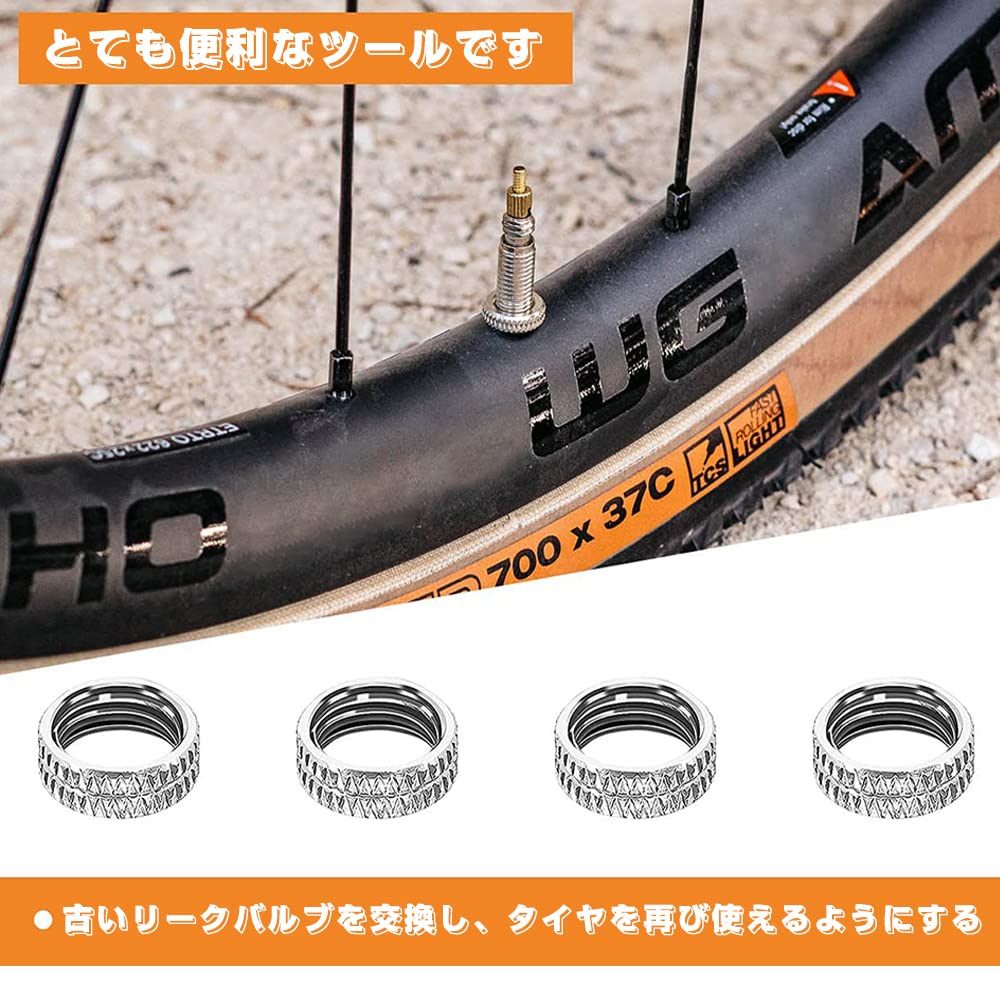 French Valve Replacement Kit Universal Presta Valve Core Replacement Set CTRICALVER Valve Insert Bicycle Valve Insert Car Valve Air Pump Road Bike