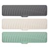 Rubber Dish Drying Mat Silicone Built-in Drain Lip Non-Slip Kitchen Faucet Mat Sink Splash Guard Coffee Machine & Air Fryer Mat