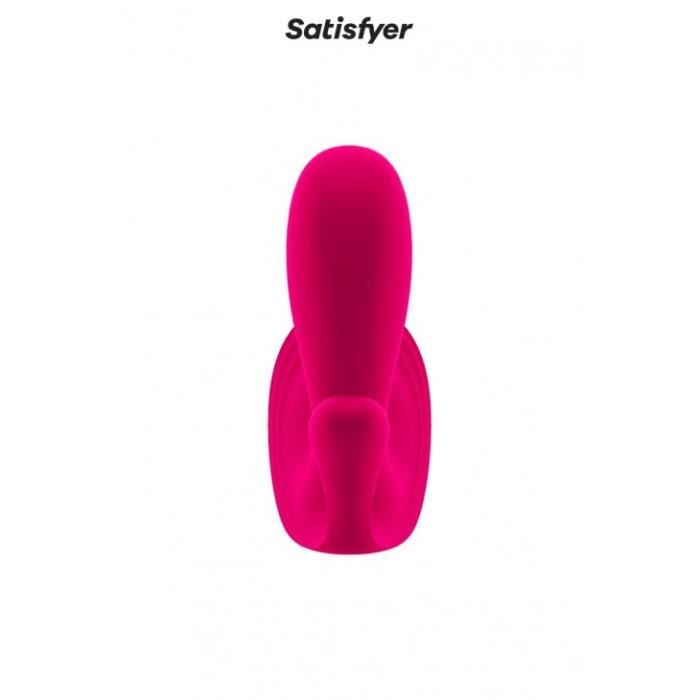 Вибратор - Satisfyer - Top Secret+ - Тройная стимуляция - Гибкий - Розовый