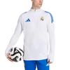 adidas Реал Мадрид Tiro 25 Aeroready Стойка Воротник Модный Мягкий Пуловер Толстовка с Длинным Рукавом Мужская толстовка JP4027