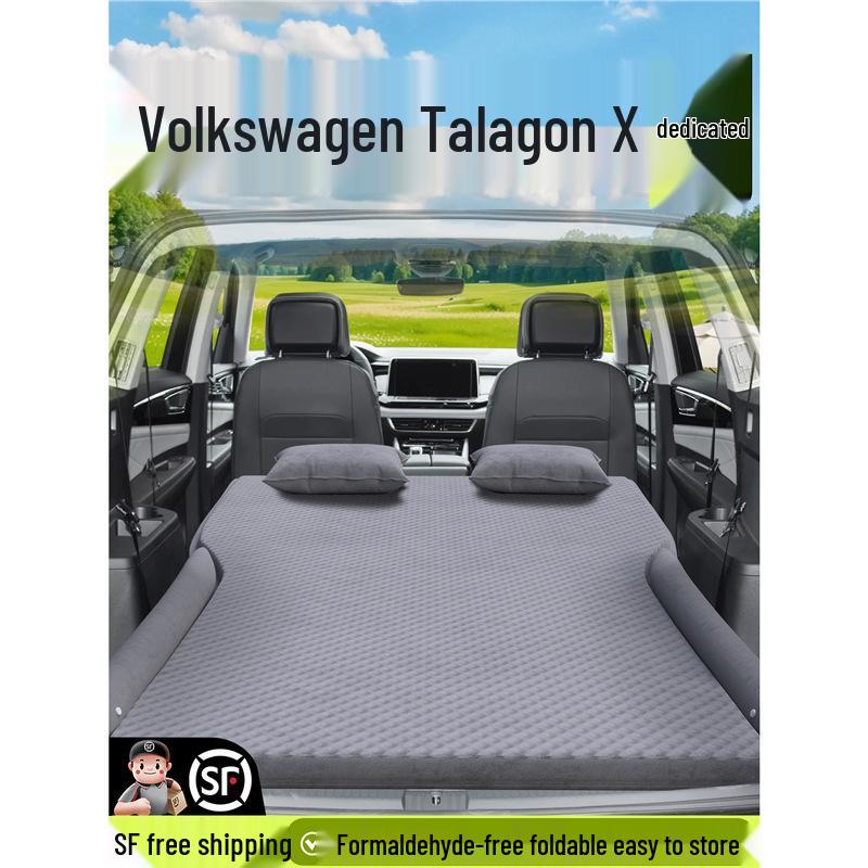 Volkswagen Teramont X Trunk Air Mattress: Inflatable Rear Car Sleeping Mat