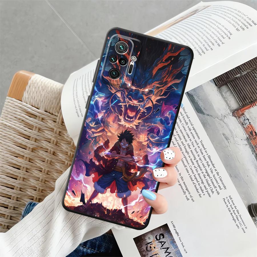 Крутой аниме чехол с Луффи для Xiaomi Redmi Note 9s 10S 11 13 12 Pro Plus 10 9 8 Pro 11S 12S Funda Чехол для телефона