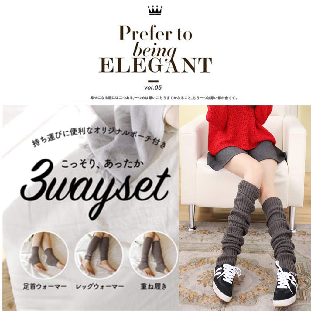 Нога щиколотка нога длинная трикотажная нога холодная нога свободная холодная 65 см защита от холода [DIHKLCIO] Теплые изделия, Теплые изделия, Теплые изделия, Теплые изделия, женские, защита, чехол, носки,