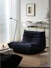 Fuzzy Caterpillar Lazy Sofa: Modern Minimalist Fabric Balcony & Bay Window Lounge Chair