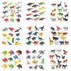 Wild Animal & Marine Insect Farm Model: Dinosaur Soft Glue Toy Set for Kids