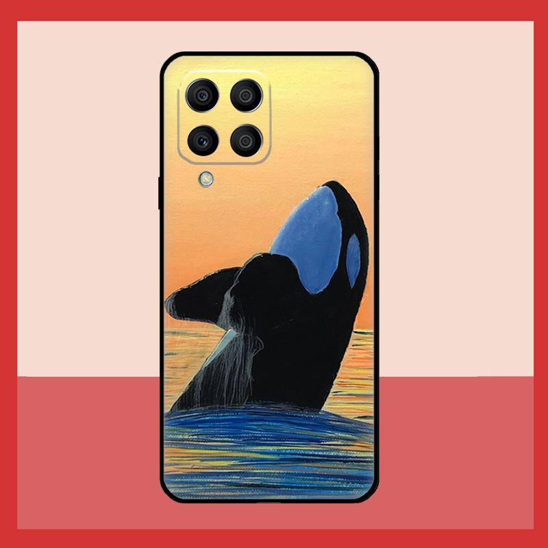 Killer Whale Case For Samsung Galaxy M12 M52 M06 M16 M36 M56 M33 M15 M55 M31 M13 M14 M53 M32 M35 M34 M54