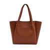 European & American Fashion PU Leather Tote: Large Capacity Multi-Purpose Shoulder/Crossbody Bag for Women