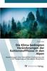 Книга Die Klima Bedingten Veranderungen Der Kohlenstoffflusse In Den Alpen
