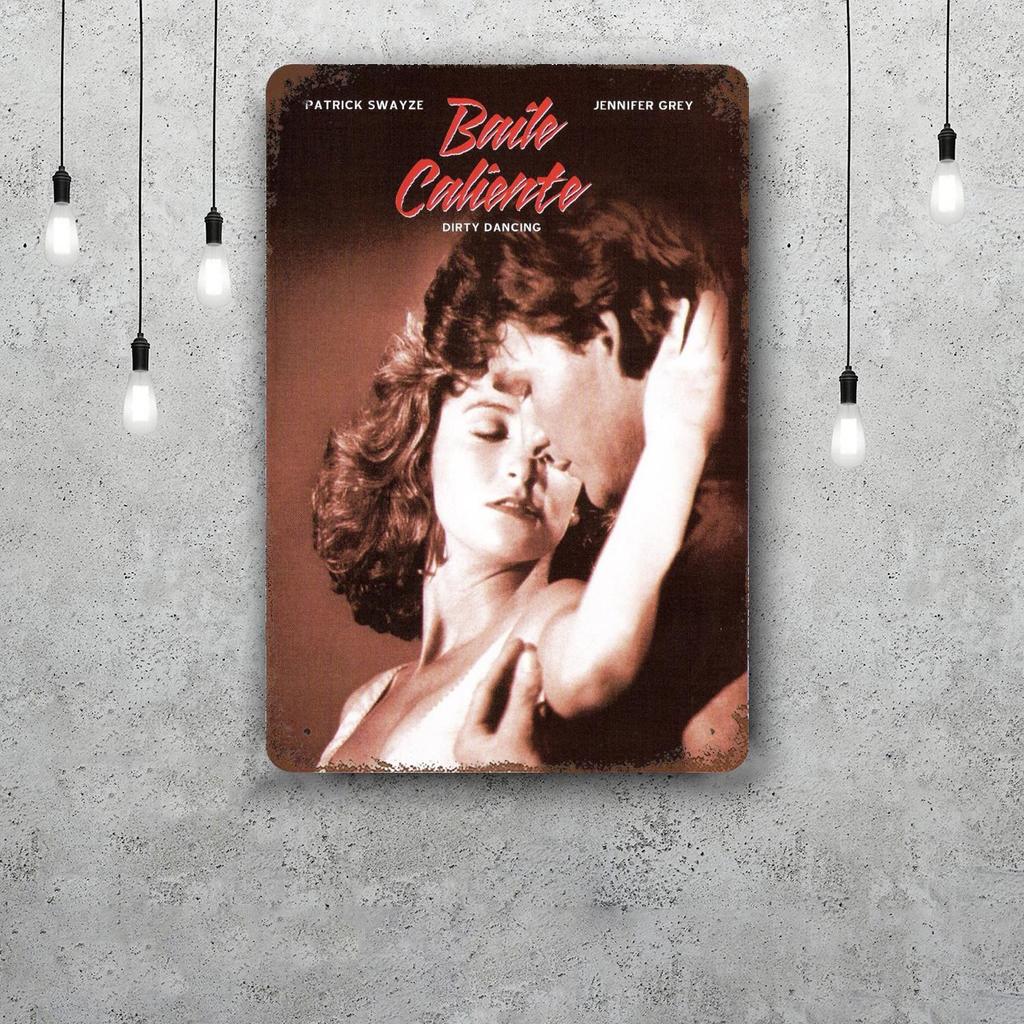 dirty dancing Movie Decor Poster Vintage Tin Sign Metal Sign Decorative Plaque for Pub Bar Man Cave Club Wall Decoration