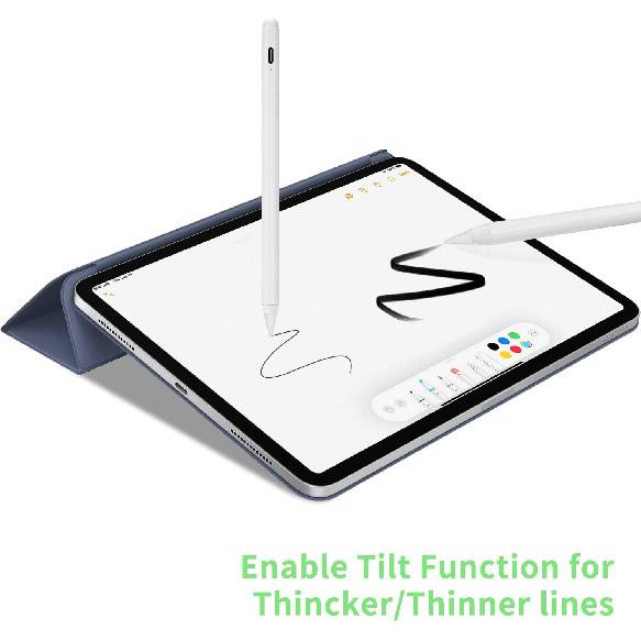 Stylus Pen for iPad 10th Generation,Fast Charging Apple Pencil for iPad 10th Generation & 9th Gen,Seamless Compatible with Apple iPad Pro 11/12.9/13