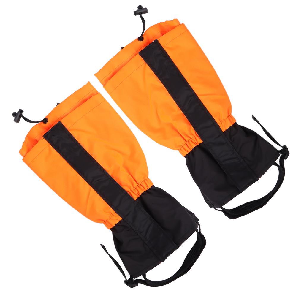 Children's Leg Covers   Waterproof Windproof Sand Prevention Children's Outdoor Leg Covers(Orange )