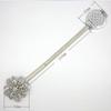 1/2pcs New Magnet Curtain Tiebacks Sparkling Crystal Attractive Curtain Tie Rope Flower Type Drapery Stretchy Buckle Home Decor